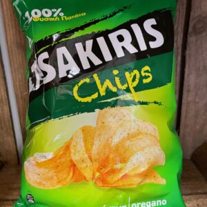 Tsakiris Greek Chips Tastes - Oregano 140gr